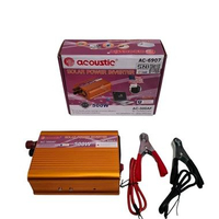Power inverter 500W DC 12V AC 230V acoustic ac-500af