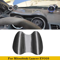 For Mitsubishi Lancer EVO 10 X Car Interior Ranking Table Meter Cover Dash Replacement Trim Car Styling