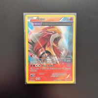 Pokemon Trading Card Game TCG XY Ancient Origins Holofoil - Entei #15/98 2015