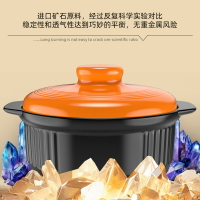 砂鍋耐高溫干燒不裂瓷煲煲湯家用燉鍋石鍋商用湯煲石頭鍋大容量