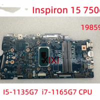 19859-1 For DELL Inspiron 15 7506 Laptop Motherboard with I5-1135G7 i7-1165G7 CPU UMA 100% Tested OK