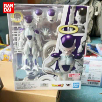 Newest Bandai S.h.figuarts Dragon Ball Z Frieza Fourth Form With The 4-star Dragonball Shf Anime Action Figure Toys Model In st