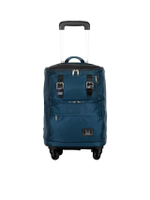 BACKPACK 4 WHEEL TROLLEY BLUE