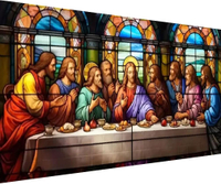 BOHADIY 5D DIY The Last Supper Diamond Painting Kits for Adults Large Size Full Drill Diamond Arts R