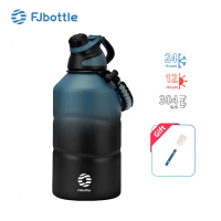 1900ml Tumbler Water Bottle With Handle Thermos Bottle Cold-Resistant Water Bottle Hot&Cold