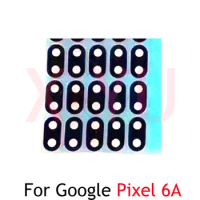 For Google Pixel 6A 7A 8 Pro Back Rear Camera Lens Glass Cover With Adhesive Sticker