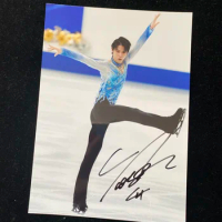 hand signed Hanyu Yuzuru autographed photo 5*7 inches Figure skating free shipping 2022