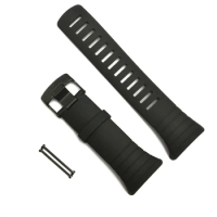 Watch Accessories For Suunto Core Men's Watch 100% Original Standard Strap Full Black Strap/Strap + Buckle + Tool