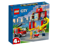 [高雄 飛米樂高積木] LEGO 60375 City-消防局和消防車