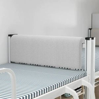 全城熱賣 - 床頭靠墊學生宿舍上下鋪寢室靠枕床上用品護腰單人床軟包靠背神器絨布-淺灰【床頭靠背+可拆洗】80*25*5【宿舍通用尺寸】