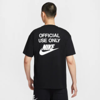 【NIKE 耐吉】AS U NSW TEE M90 OC REMIX 黑色 短T 短袖 男款 大logo(HJ0775-010)