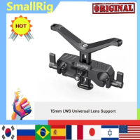 SmallRig Universal 15mm LWS Rod Mount Lens Support For 73-108mm Dslr Camera Lens Bracket Support With 15mm Rod Clamp 2727