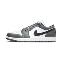 NIKE AIR JORDAN 1 LOW 男 休閒鞋 經典 AJ1 喬丹 鐵灰白-553558152