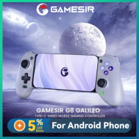 GameSir G8 Galileo Gamepad android For PS4 PS5 Controller Mobile Phone Controller Hall Effect Stick For iPhone 15 Android