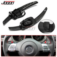 Replace Carbon Fiber Steering Wheel Paddle Shifter For VW Tiguan Golf 6 MK5 MK6 Jetta GTI R20 R36 CC Scirocco POLO Passat B6 B7