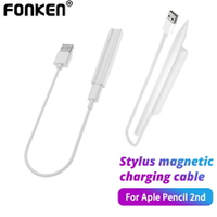 Fonken 無線鉛筆充電器適用於 Apple Pencil 2 代 磁性充電盒 適用於 蘋果鉛筆2代