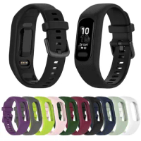 Silicone Sports Straps For Garmin Vivosmart 5 Smart Bands Watch Accessories Replacement Bracelet Band