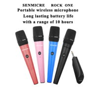 ROCK ONE Microphone UHF System Kit Professional Handheld Karaoke Mic Echo Wireless Microphone For Karaoke Stage Performance