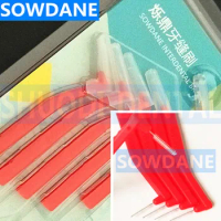 5 pcs/set Teeth Floss Oral Dental Floss Soft Plastic Interdental Brush L Type Toothpick Healthy for Teeth Whitening Oral Care