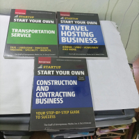 buku import startup start your own (construction and Contracting business, transportation service, t