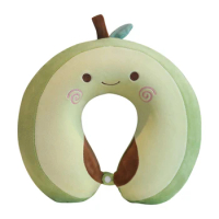 U Shaped Accessories Travel Pillow Washable Cover Cute Cartoon Neck Support Durable Kids Adults Memory Foam Car Train Airplane