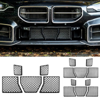 กันชนหน้ารถ, 5 แพ็ค, ตัวป้องกันตาข่ายกระจังหน้า, สำหรับ BMW G87 M2, ปี 2023-2025