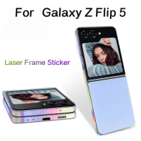 Colorful Anti-Scratch Sticker Skin For Samsung Galaxy Z Flip 5 Hinge Frame Cover Film Protector For Galaxy Z Flip5