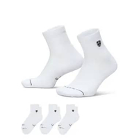 NIKE Unisex Golf Everyday Crew Socks 3 Pairs Kaos Kaki Golf [IH8638-901] XL MULTI-COLOR
