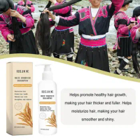 Anti Hair Loss Shampoo Hair Growth Shampoo Natural Rice Water Shampoo for Hair Loss Treatment Regrowth Men Women for Healthy