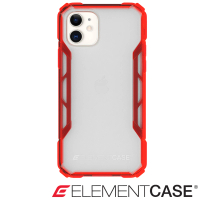 【Element Case】iPhone 11 Rally(抗刮科技軍規殼 - 透紅)