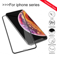 Full Cover Protective Glass for Iphone X XS Max XR Tempered Glas Protection on For Apple Iphone 7 8 Plus Screen Protector Film