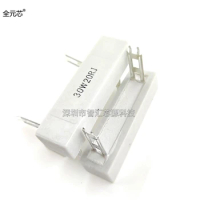 5PCS/LOT NEW 30W20RJ 30W30RJ Vertical flat foot cement resistor frequency divider resistor