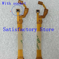 2PCS/New Lens Anti-Shake Flex Cable For Nikon J1 FOR NIKKOR 10-30 mm 10-30mm 1:3.5-5.6 VR Repair Part(with socket)