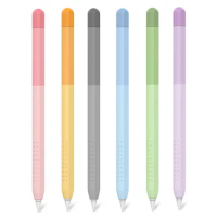 For Apple Pencil 2Nd Generation Soft Convenient Silicone Pen Holder Stylus Pen Cover Protective Case Accessories