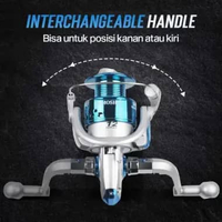 YUMOSHI Reel Pancing Spinning Fishing Reel - Tangkap Ikan Lebih Efisien, Menantang, dan Lancar IH Si