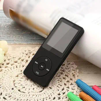Mini MP3 Player Bluetooth Compatible Speaker HiFi Music Speaker Portable Walkman with Radio FM Recording Audio Player