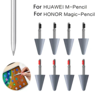 2/4pcs Soft Hard Rubber Stylus Tip Nibs Anti Friction for Huawei M-Pencil Scratchproof Tablet for Honor Magic-Pencil Accessories
