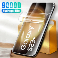 4PCS Hydrogel Film For Samsung Galaxy S23 S23 Plus Screen Protector For Samsung Galaxy S23 Ultra Protective Film Anti-Shatter