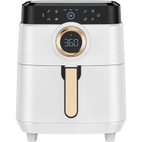 Air Fryer, ALLCOOL Airfryer Oven 8QT Large 1700W 8-in-1 with Touch Screen Air Fryers Dishwasher Safe Nonstick Basket Freidora