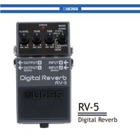 【非凡樂器】BOSS RV-5 Digital Reverb 數位殘響效果器