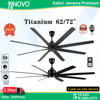 REGAIR/INOVO Titanium 62/72 DC motor ceiling fan 8B-16S-11000CFM Remote control 5 years warranty 2 y