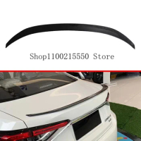 Rear Trunk Spoiler Wing Cover Trim Car Accessories Carbon Fiber Exterior Decoration For Toyota Corolla Altis 2019 2020 2021 2022