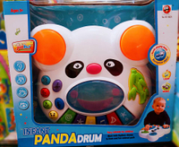 【兒童玩具】大貓熊造型音樂聲光拍拍鼓