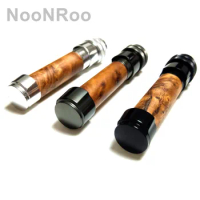 NooNRoo Down Locking Wood Reel Seat Fly Fishing Rod Building DIY Repair Components For Fishing Rod Craft Work 20G / 1Pcs
