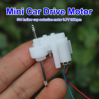MINI 614 Coreless Gear Motor DC 3.7V 390RPM Dual Shaft Micro Coreless Gearbox Reducer มอเตอร์ DIY งา