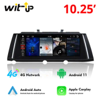 Wit-up GPS Navigator For BMW 5 Series gt 5er F07 6er CIC Android Radio Carplayer with CarPlay Bluetooth Carstereo Android11