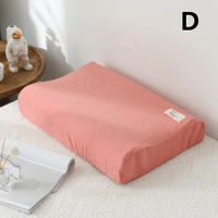 1PC Pillow Case Contour Memory Foam Rebound Latex Pillowcase Cotton Pillow Cover Zippered