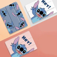 Cartoon Stitch Case For iPad Air 4 5 iPad 9.7 7th 8th 9th 10.2 Case For iPad Pro 11 Mini4 5 10.9 Silicone Shockproof Smart Cover