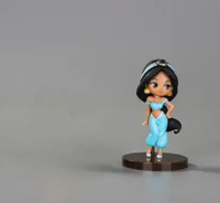 Princess Pajangan Hiasan Kue Princess Belle Mermaid Elsa Frozen Snow White Topper Kue Dekoreasi Pest