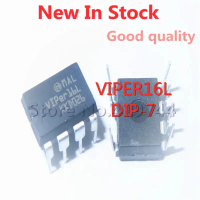 VIPER16L VIPER16LN DIP 7 เตาแม่เหล็กไฟฟ้า 5 ชิ้น/ล็อต คุณภาพ 100% ชิปจัดการพลังงานสลับ ในสต็อก ใหม่ 
